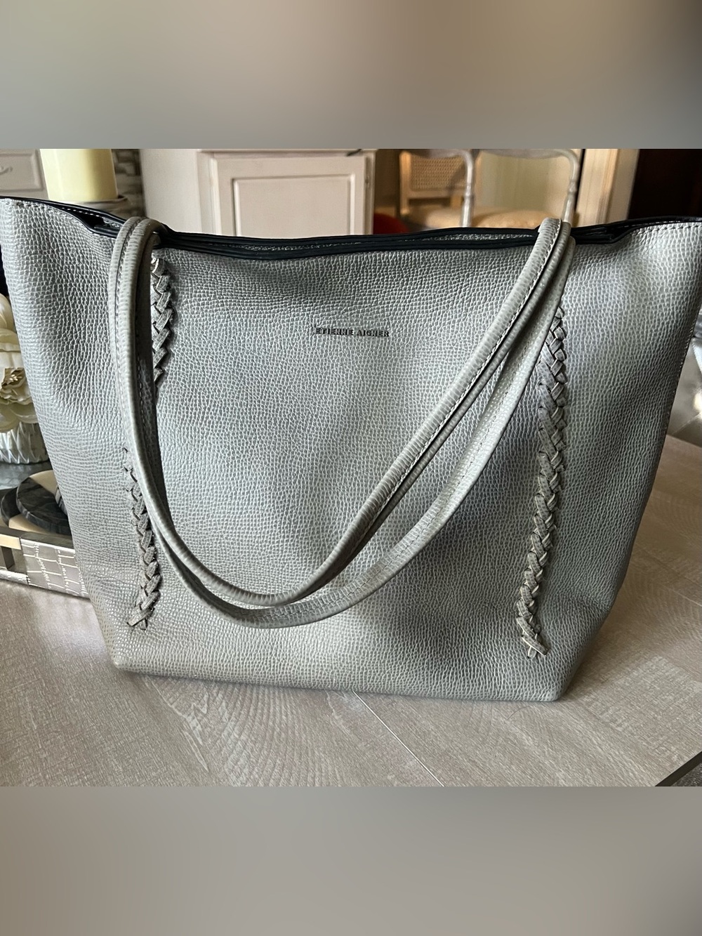 Etienne Aigner Leather Tote